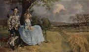 Thomas Gainsborough Mr and Mrs Andrews oil